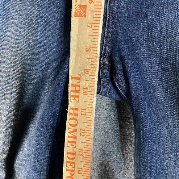 Volcom Straight Leg Skinny Jeans Women's Size 9 Denim Cotton Mid Rise - Picture 4 of 12